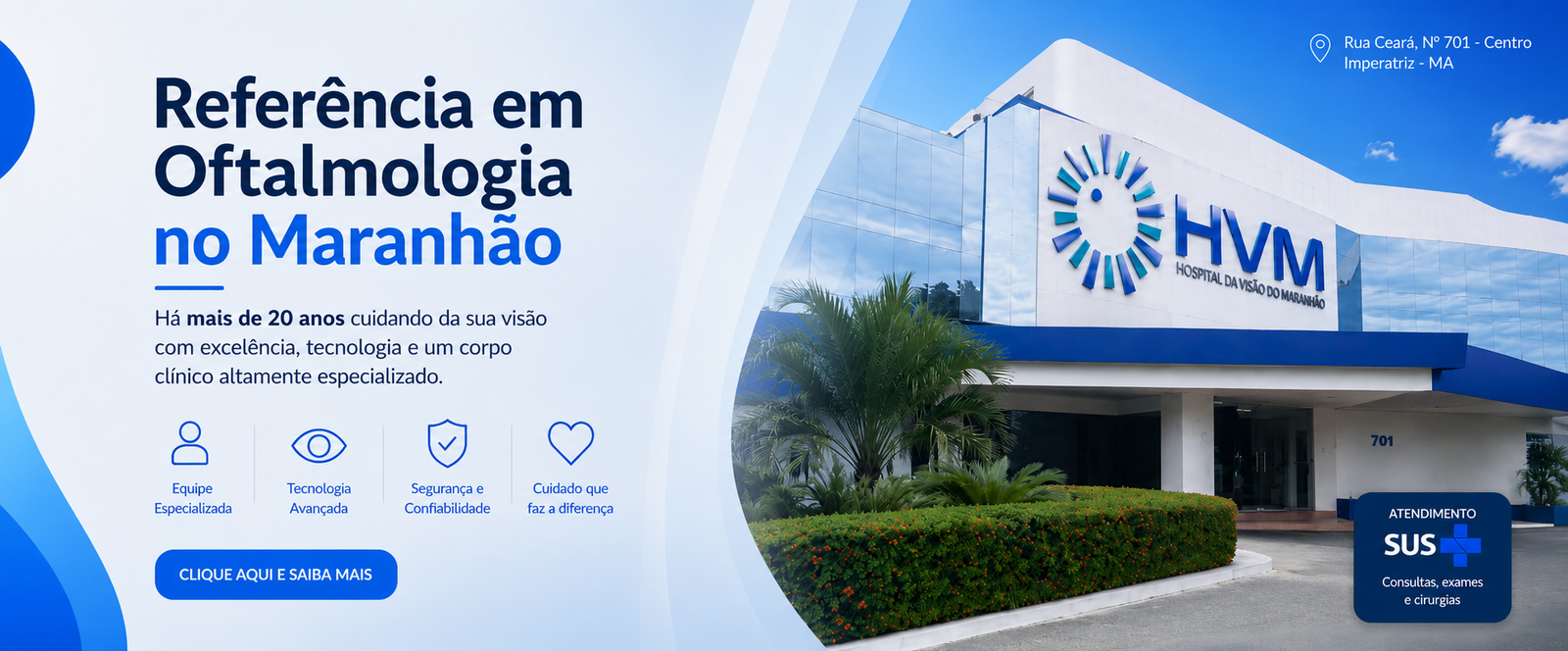 Referência em oftalmologia no Maranhão